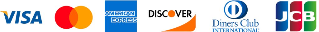 Pay with Credit Debit Card - Black Clover Shop
