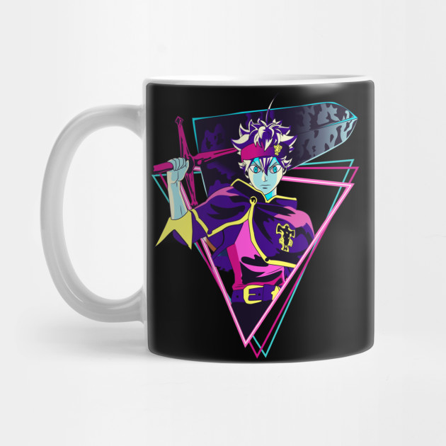 Black Clover Asta Retro Design Mug
