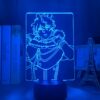 3d Lamp Anime Black Clover Yuno Light for Kids Child Bedroom Decor Night Light Birthday Gift 1 - Black Clover Shop