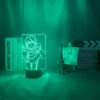 3d Lamp Anime Black Clover Yuno Light for Kids Child Bedroom Decor Night Light Birthday Gift 3 - Black Clover Shop