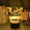 Anime Black Clover Led Light for Kids Bedroom Decoration Nightlight Child Birthday Gift Room Decor 3d 1 - Black Clover Shop