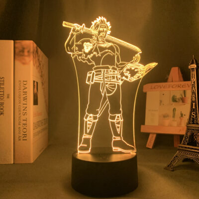 Anime Led Light Black Clover Yami Sukehiro Nightlight for Bedroom Decor Nightlight Manga Birthday Gift Room 1 - Black Clover Shop
