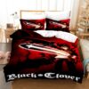 Black Clover Bedding Set Bedspread Single Twin Full Queen King Size Anime Black Clover Bed Sets 4 - Black Clover Shop