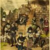 Black Clover Poster Japanese Anime Posters Wall Decor Prints Kraft Paper Home Room Wall Stickers Art 3 - Black Clover Shop