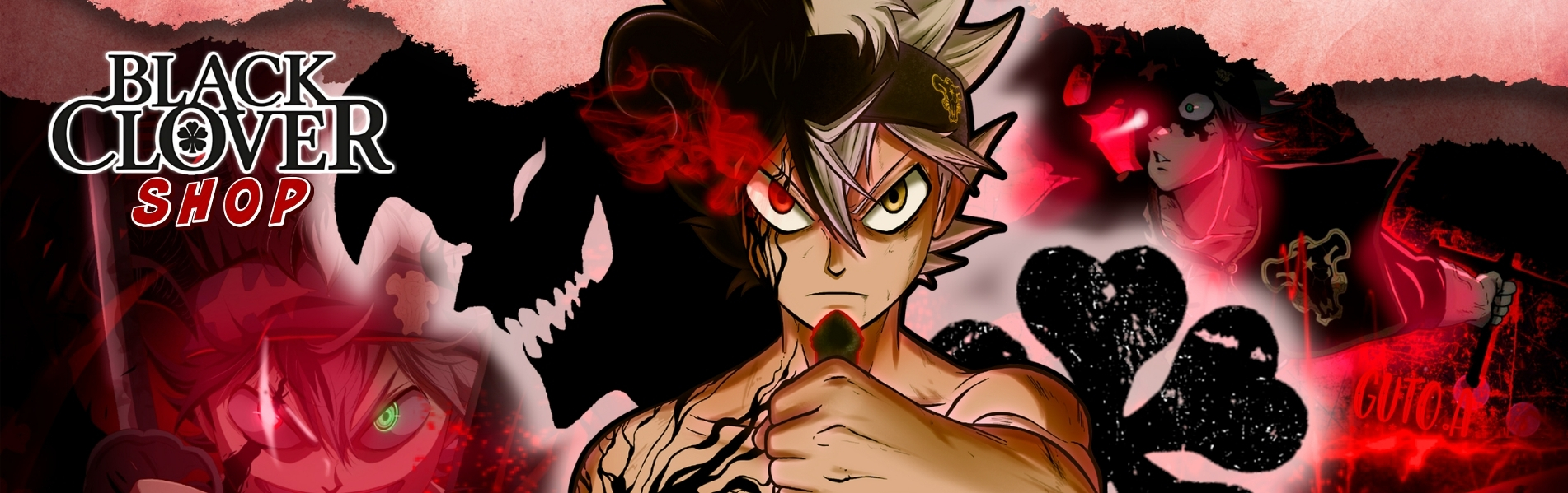 Black Clover Shop Banner - Black Clover Shop