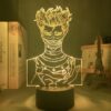 Black Clover Zora Ideale Led Night Light for Bedroom Decor Gift Colorful Nightlight Anime 3d Lamp 2 - Black Clover Shop