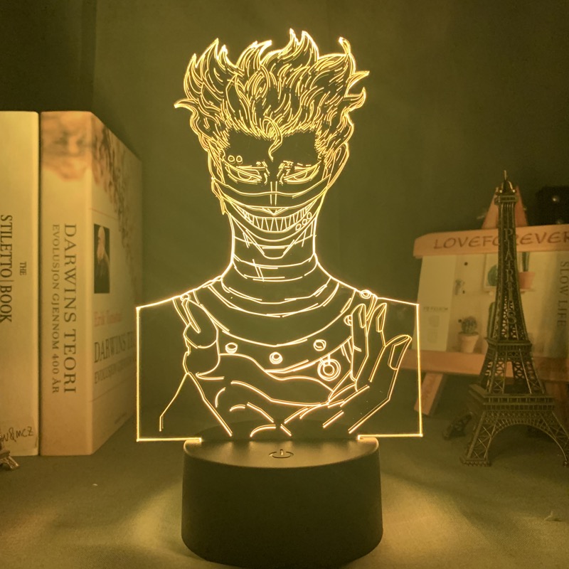 Black Clover Zora Ideale Led Night Light for Bedroom Decor Gift Colorful Nightlight Anime 3d Lamp 2 - Black Clover Shop