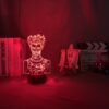 Black Clover Zora Ideale Led Night Light for Bedroom Decor Gift Colorful Nightlight Anime 3d Lamp 3 - Black Clover Shop