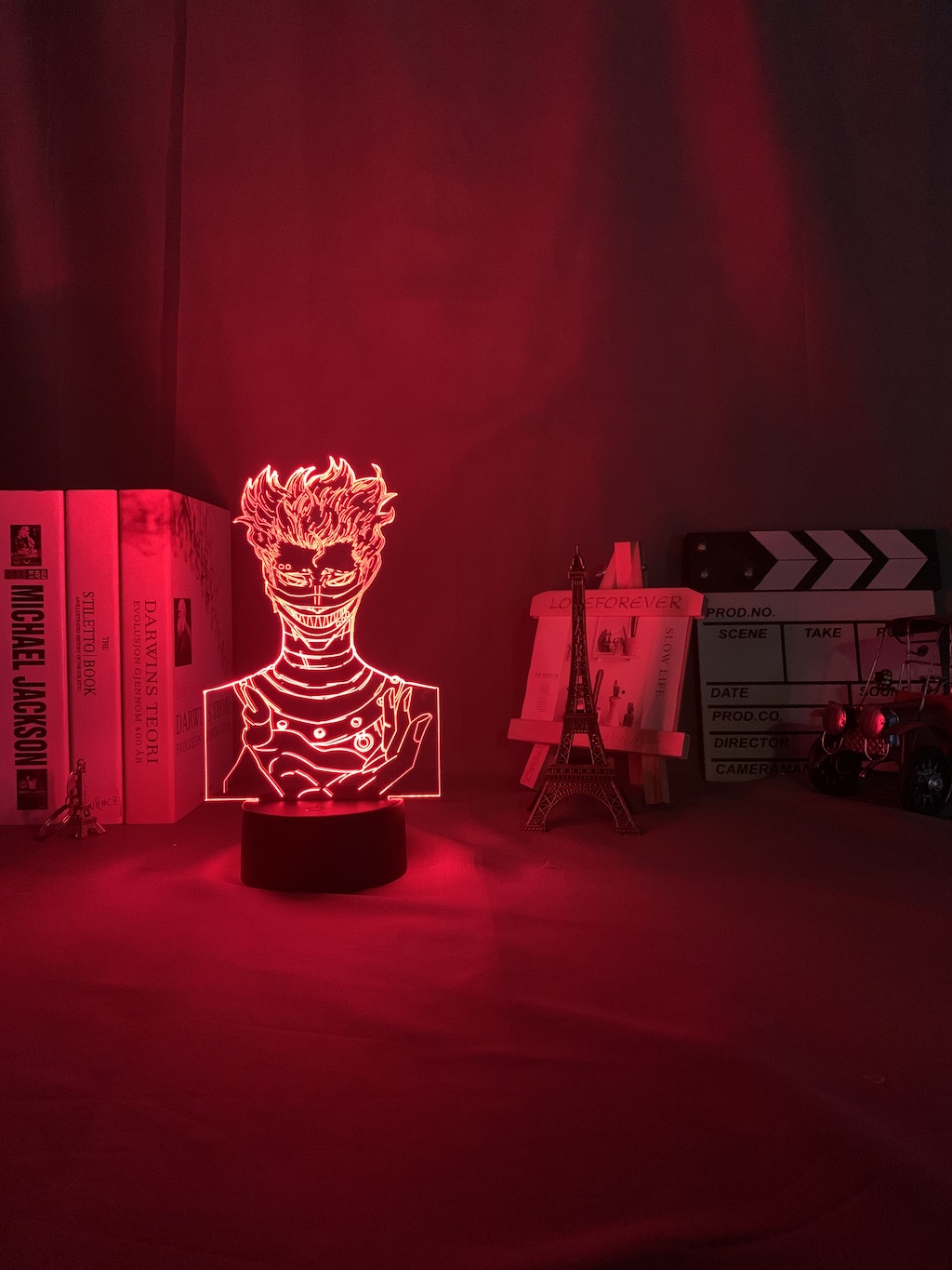 Black Clover Zora Ideale Led Night Light for Bedroom Decor Gift Colorful Nightlight Anime 3d Lamp 3 - Black Clover Shop
