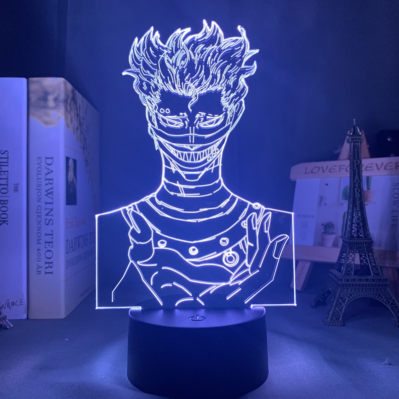 Black Clover Zora Ideale Led Night Light for Bedroom Decor Gift Colorful Nightlight Anime 3d Lamp - Black Clover Shop