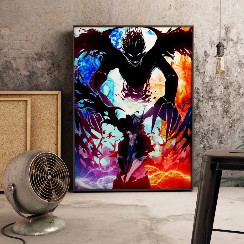 Classic Anime Figure Black Clover Poster Aesthetic Modular Managa Kids Room Decorative Painting Wall Art Decor 13 scaled - Black Clover Shop