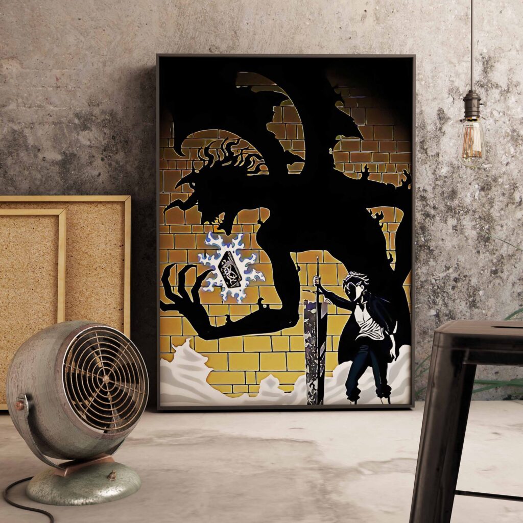 Classic Anime Figure Black Clover Poster Aesthetic Modular Managa Kids Room Decorative Painting Wall Art Decor 9 scaled - Black Clover Shop