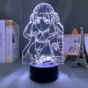 Manga 3d Lamp Black Clover Noelle Silva for Room Decor RGB Color Changing Night Lights Gift 2 - Black Clover Shop