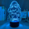 Manga 3d Lamp Black Clover Noelle Silva for Room Decor RGB Color Changing Night Lights Gift 3 - Black Clover Shop