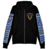 noelle Zip Hoodie Front Mockup - Black Clover Shop