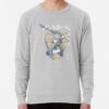 ssrcolightweight sweatshirtmensheather greyfrontsquare productx1000 bgf8f8f8 14 - Black Clover Shop