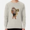 ssrcolightweight sweatshirtmensoatmeal heatherfrontsquare productx1000 bgf8f8f8 17 - Black Clover Shop