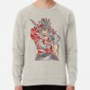 ssrcolightweight sweatshirtmensoatmeal heatherfrontsquare productx1000 bgf8f8f8 27 - Black Clover Shop