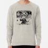 ssrcolightweight sweatshirtmensoatmeal heatherfrontsquare productx1000 bgf8f8f8 7 - Black Clover Shop