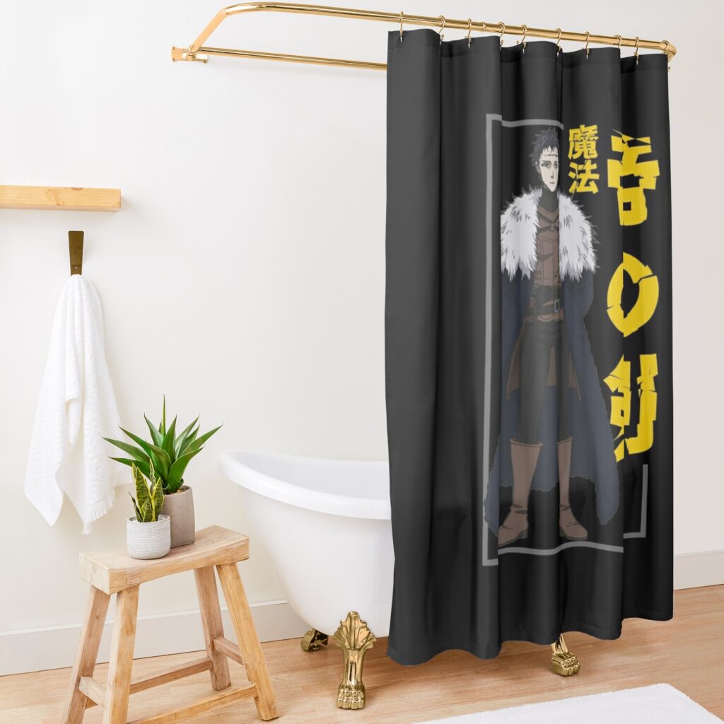 urshower curtain opensquare1500x1500 1 - Black Clover Shop