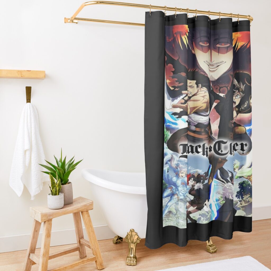 urshower curtain opensquare1500x1500 14 - Black Clover Shop