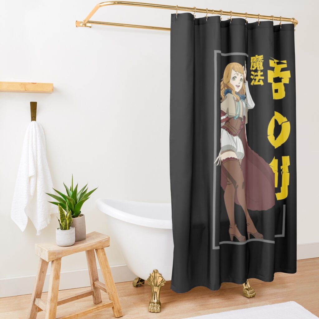 urshower curtain opensquare1500x1500 2 - Black Clover Shop
