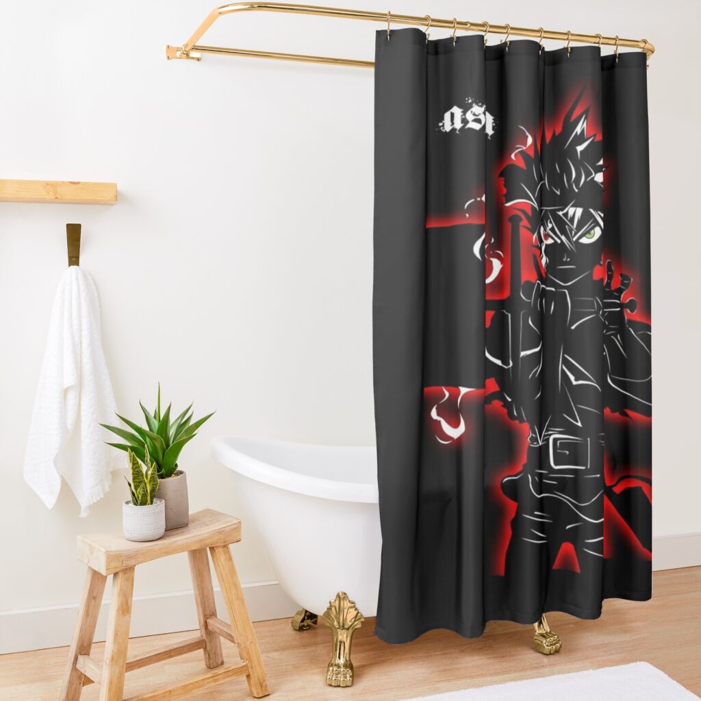 urshower curtain opensquare1500x1500 23 - Black Clover Shop