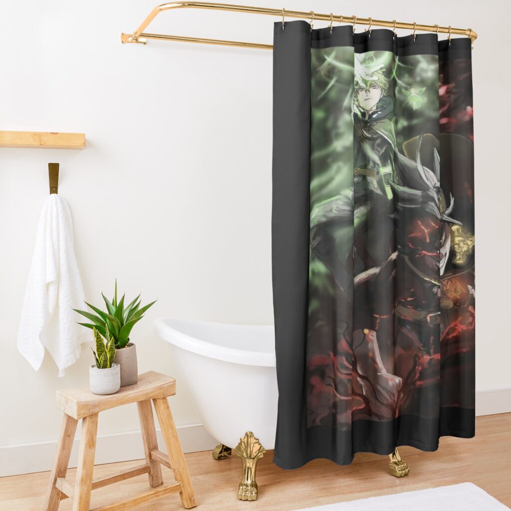 urshower curtain opensquare1500x1500 24 - Black Clover Shop