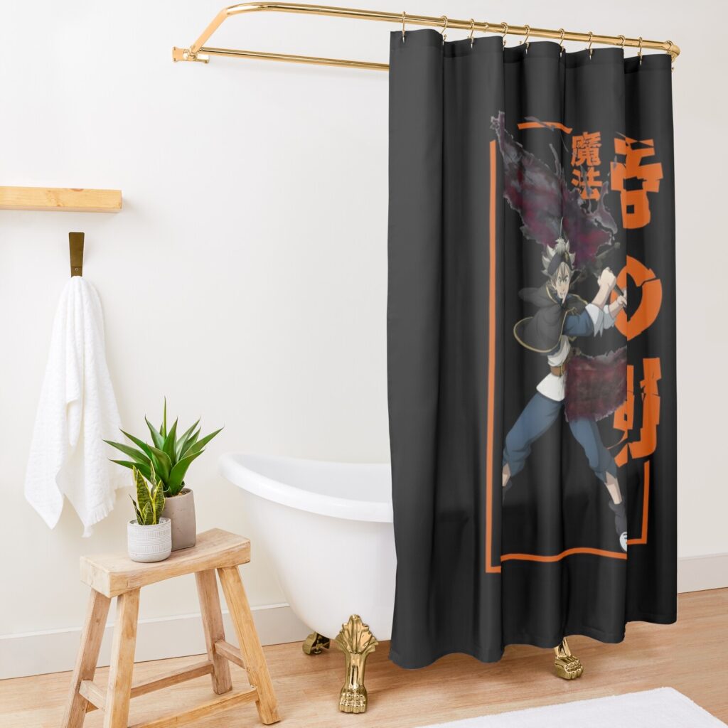 urshower curtain opensquare1500x1500 4 - Black Clover Shop