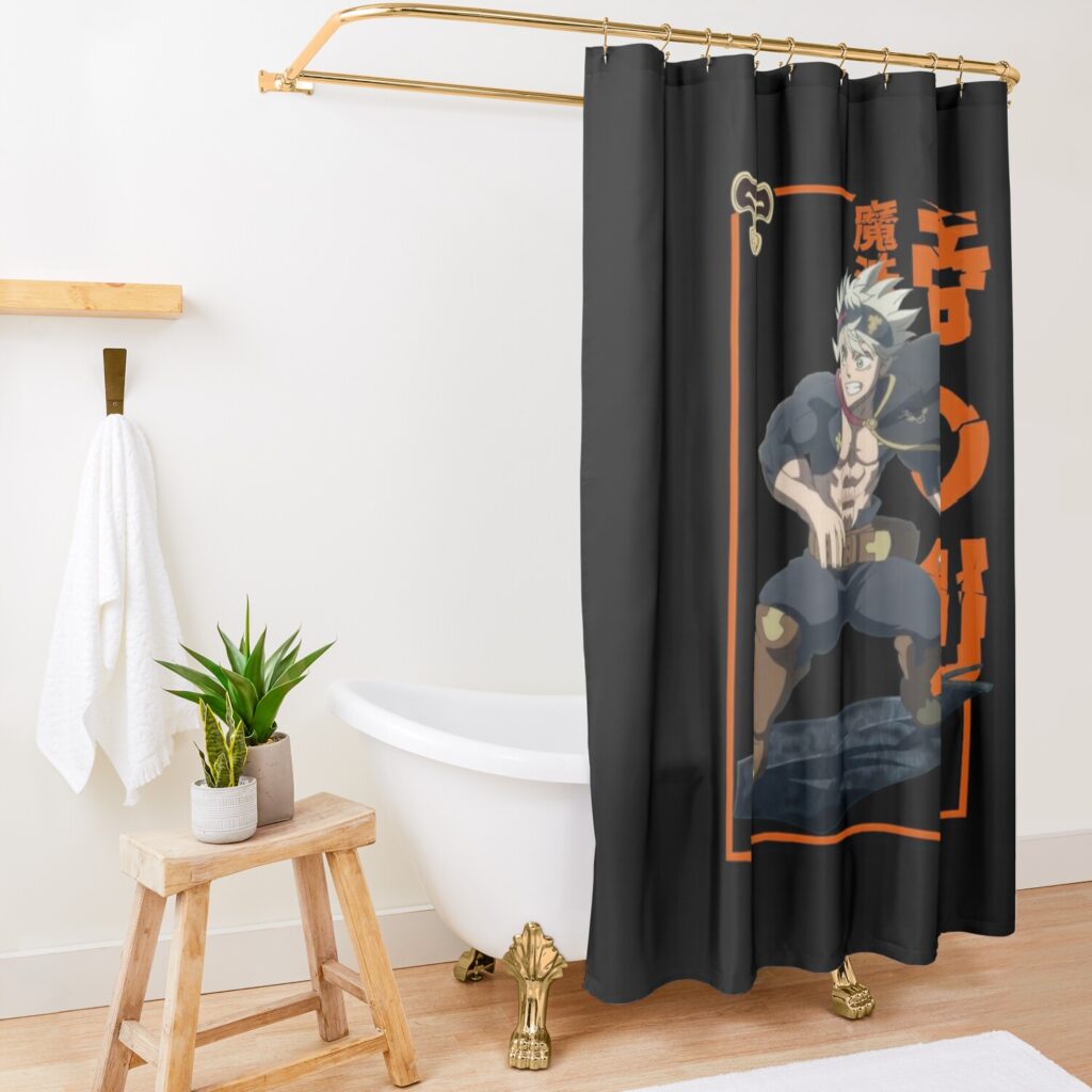 urshower curtain opensquare1500x1500 5 - Black Clover Shop
