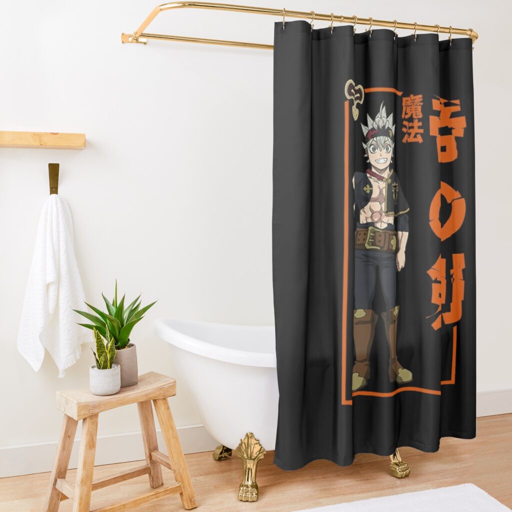 urshower curtain opensquare1500x1500 6 - Black Clover Shop
