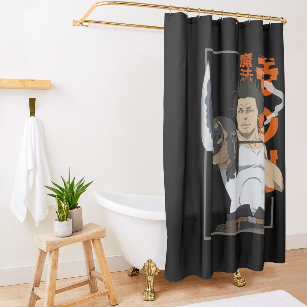 urshower curtain opensquare1500x1500 7 - Black Clover Shop