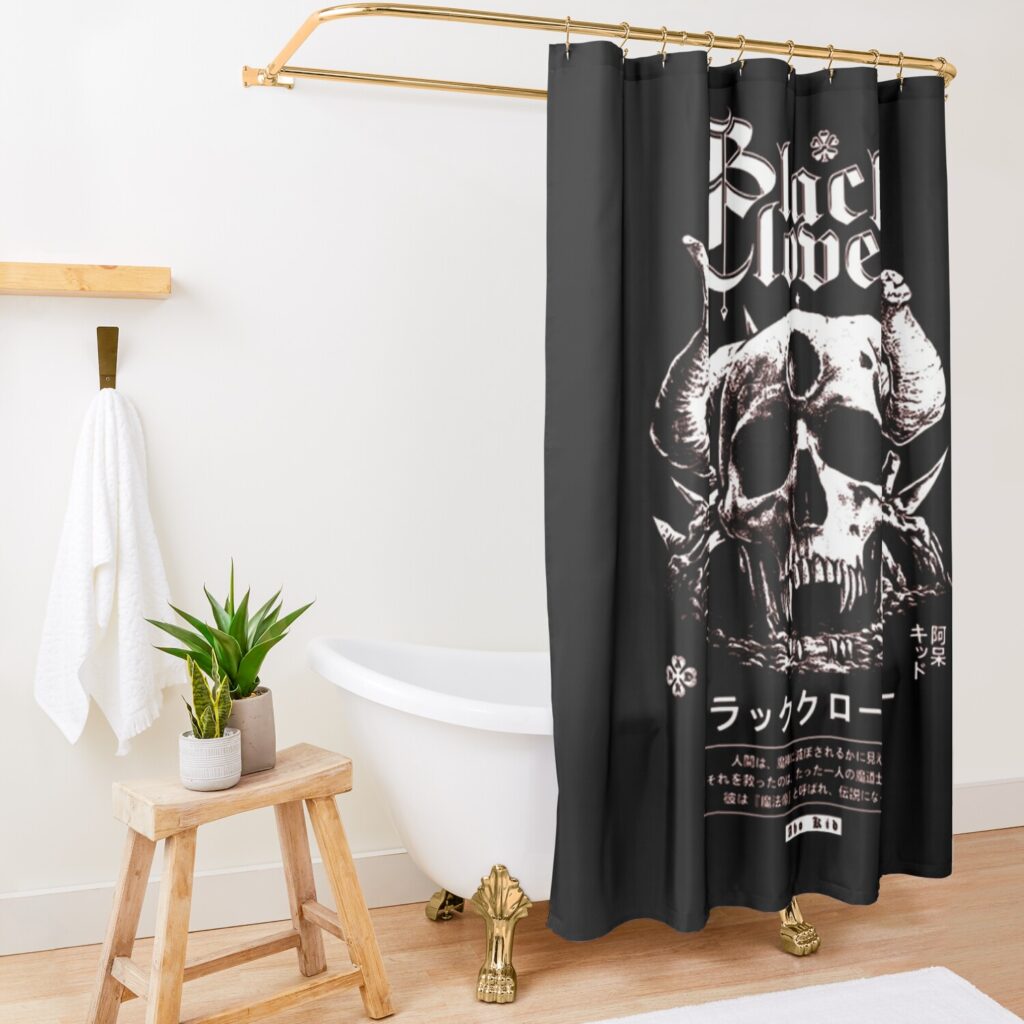 urshower curtain opensquare1500x1500 9 - Black Clover Shop