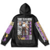 yami Flat Hoodie back - Black Clover Shop