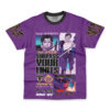 yami Streetwear T Shirt Front wrinkly - Black Clover Shop