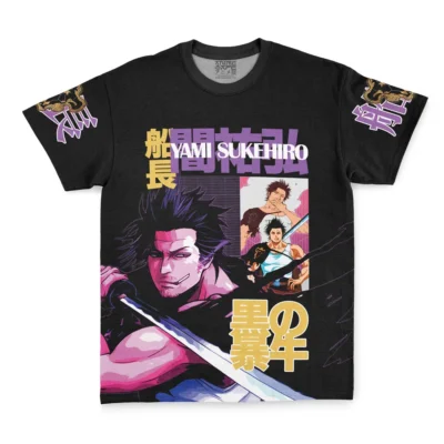 yami shirt front 1 - Black Clover Shop