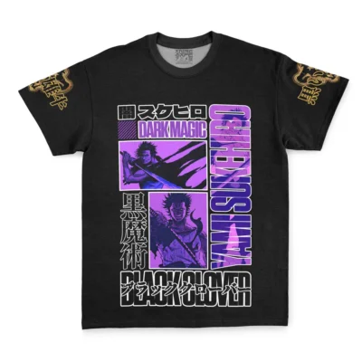 yami shirt front - Black Clover Shop